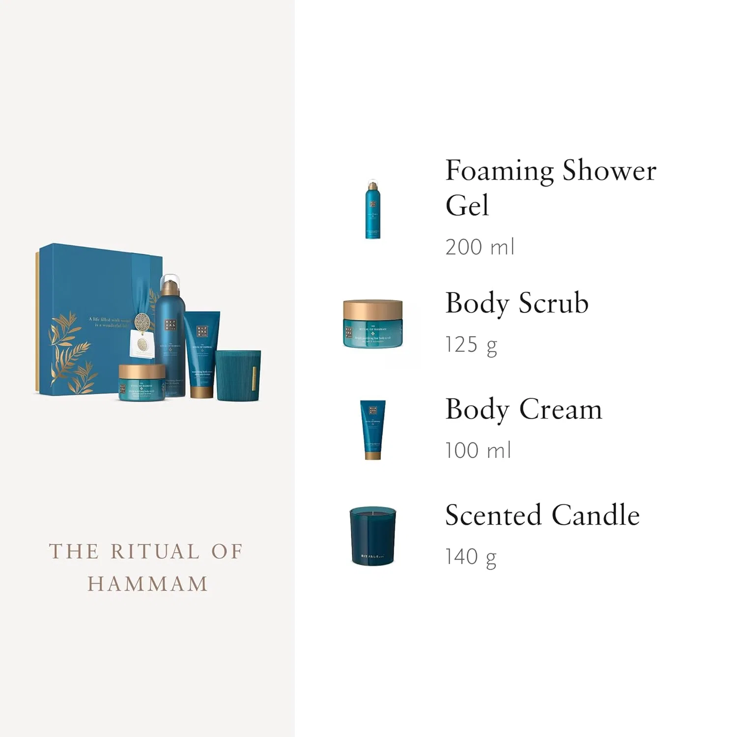 Подарочный набор для ухода за телом RITUALS The Ritual of Hammam, средний Rituals — фото 3