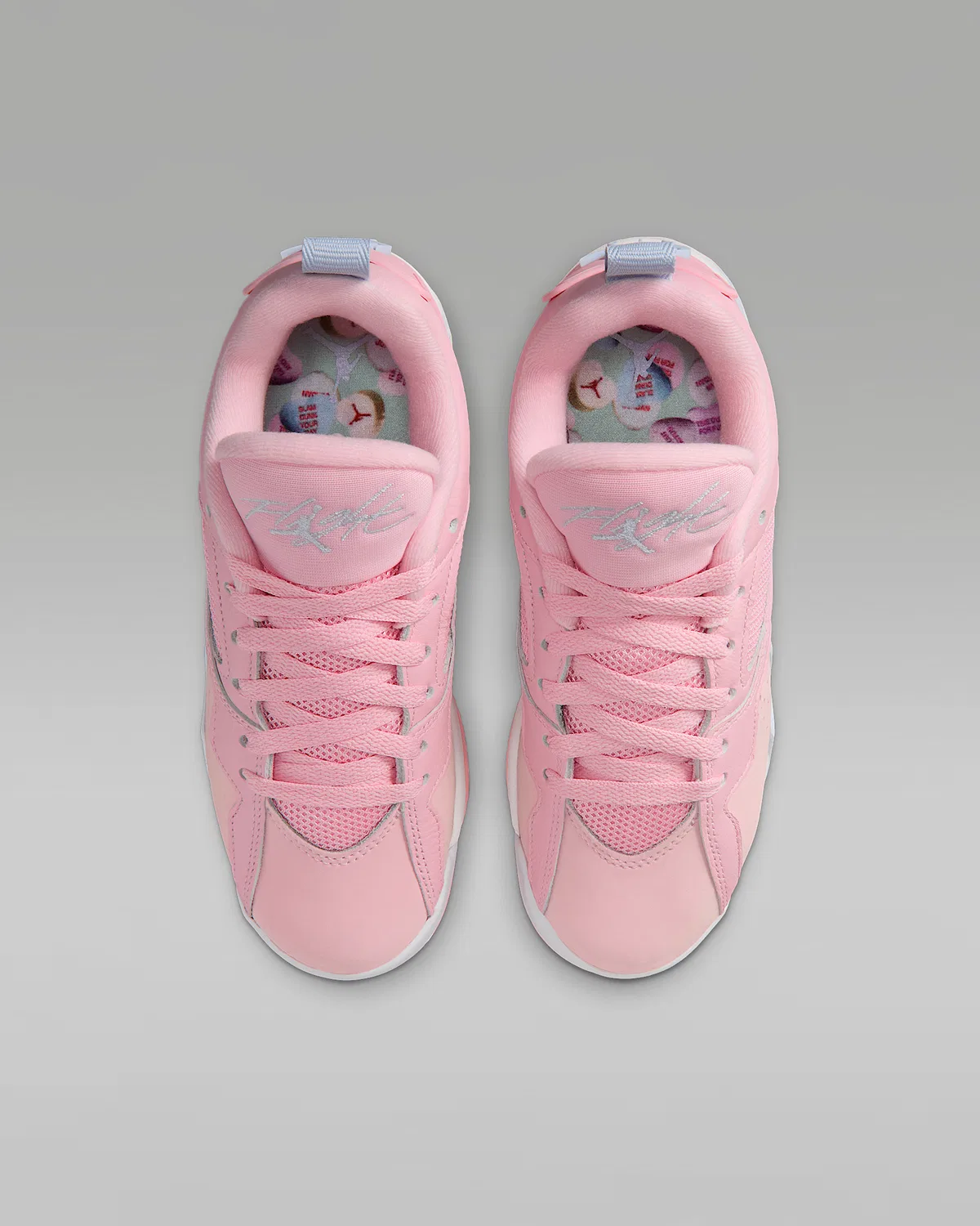 Кроссовки Big Kids' Air Jordan MVP 92, Medium Soft Pink/Vapor Green/White/Half Blue — фото 4