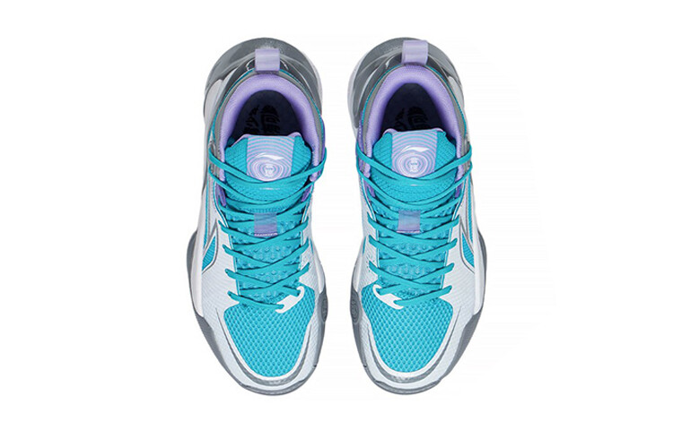 Баскетбольные кроссовки SONIC 10 V1 для детей GS Mid-top Standard White/Frost Gray Lining Young — фото 4