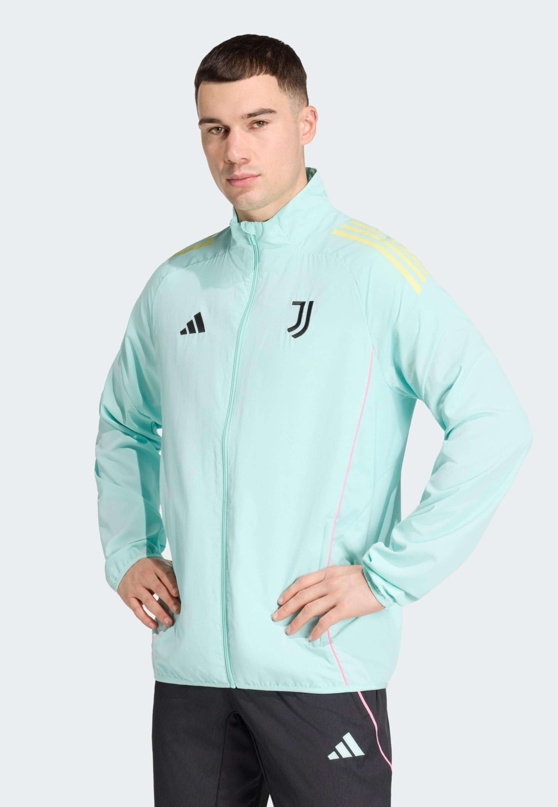 Adidas Performance Тренировочная курка 'Juventus 25/26 Tiro25 Competition' в зеленом цвете — фото 2