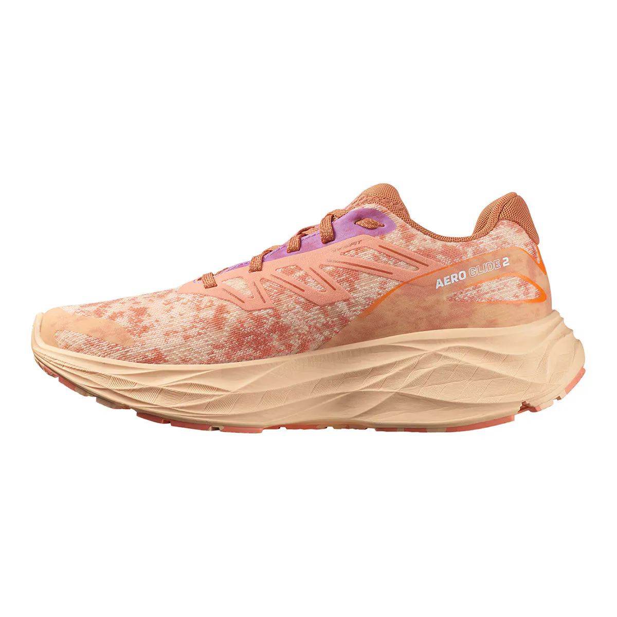 Salomon Aero Glide 2 женские кроссовки, оранжевый — фото 4