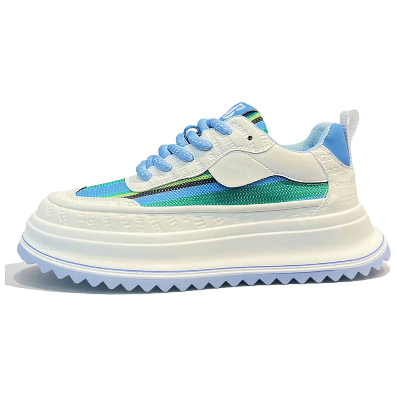 

ZUOSAISI Мужские низкие скейтерские кеды синие, цвет Blue