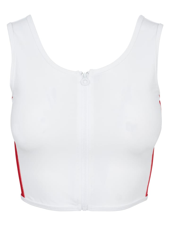 

Топ Urban Classics, цвет white/firered/navy