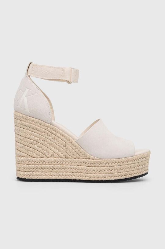 

Босоножки WEDGE SANDAL WIDE ON With Calvin Klein Jeans, бежевый