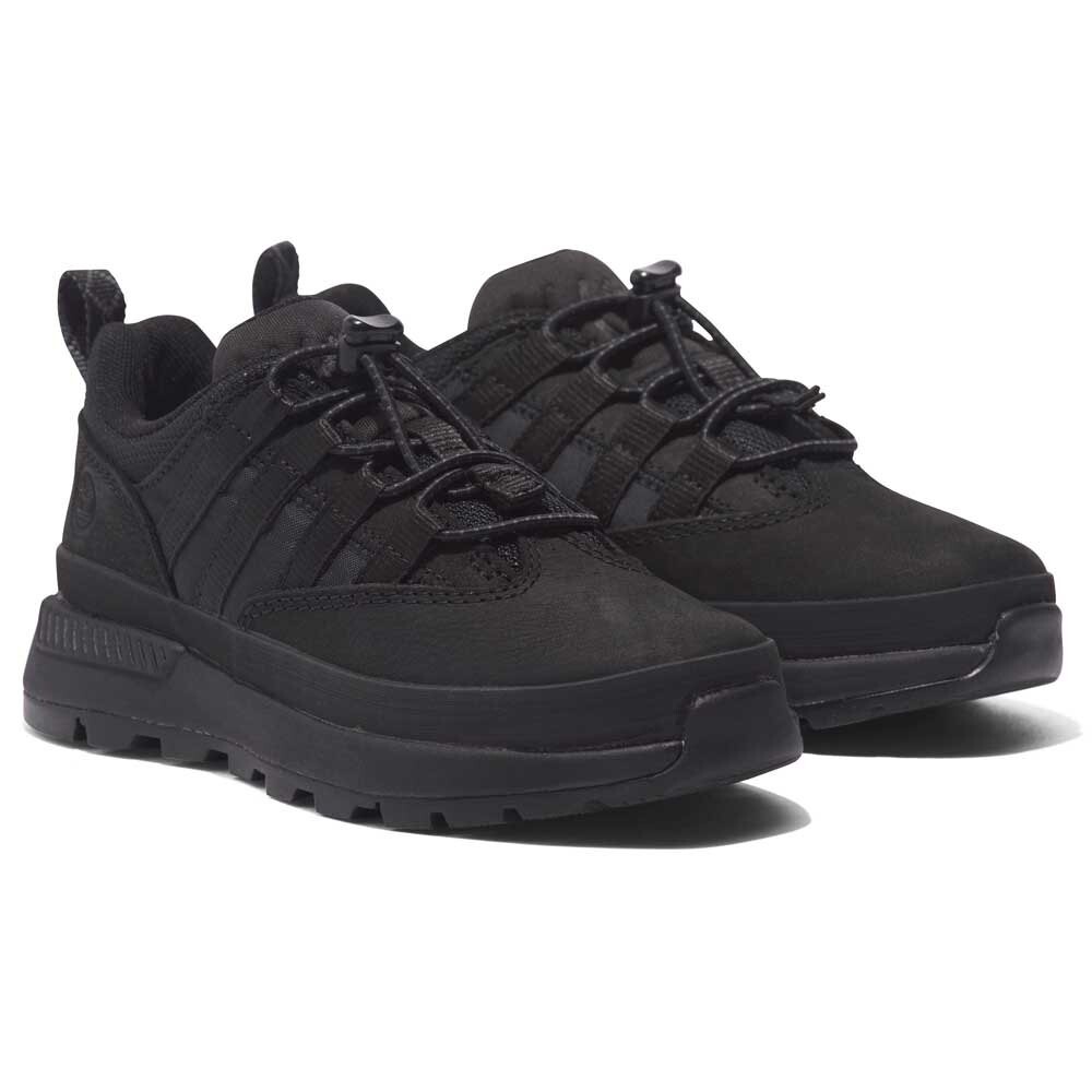 

Походная обувь Timberland Euro Trekker Low Fabric Leather Junior, черный