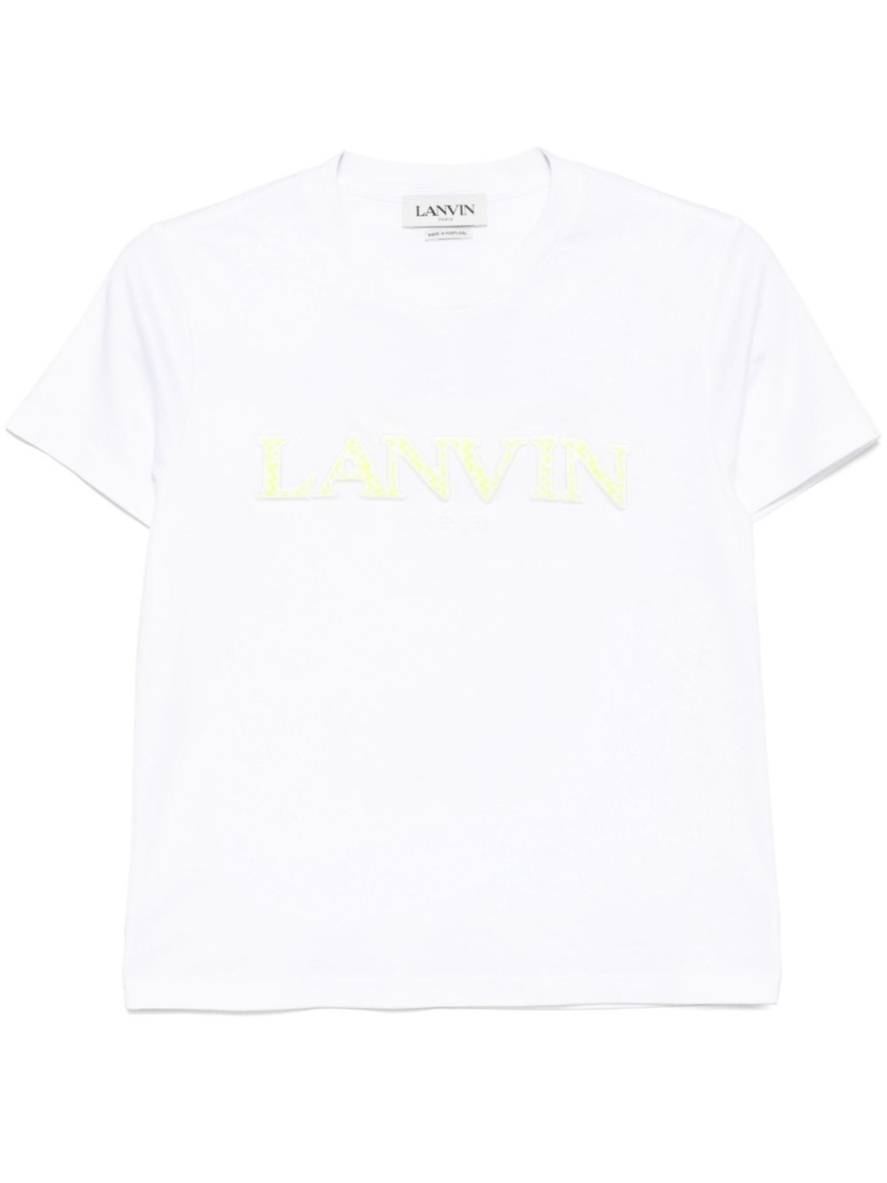 

Lanvin футболка с логотипом, белый