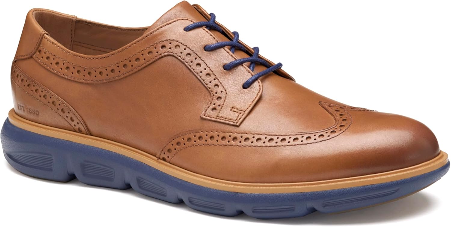 

Мужские ботинки Johnston Murphy Larkin Wingtip Johnston & Murphy, коричневый