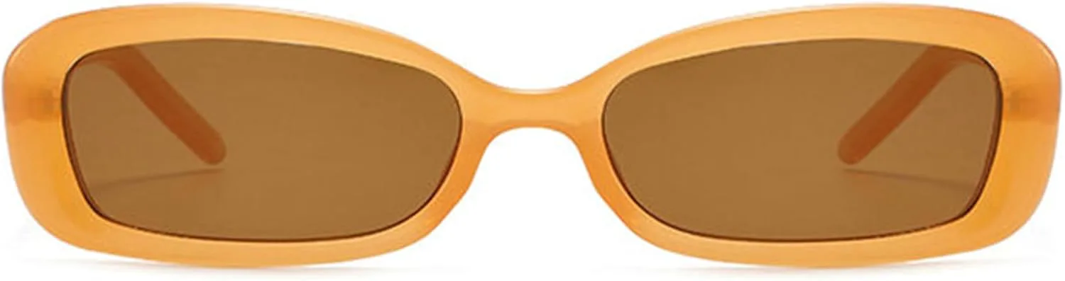 

Солнцезащитные очки Willochra маленького размера для женщин и мужчин. Модные, роскошные, узкие, прямоугольные, винтажные, панк, с защитой от УФ-излучения UV400, C3