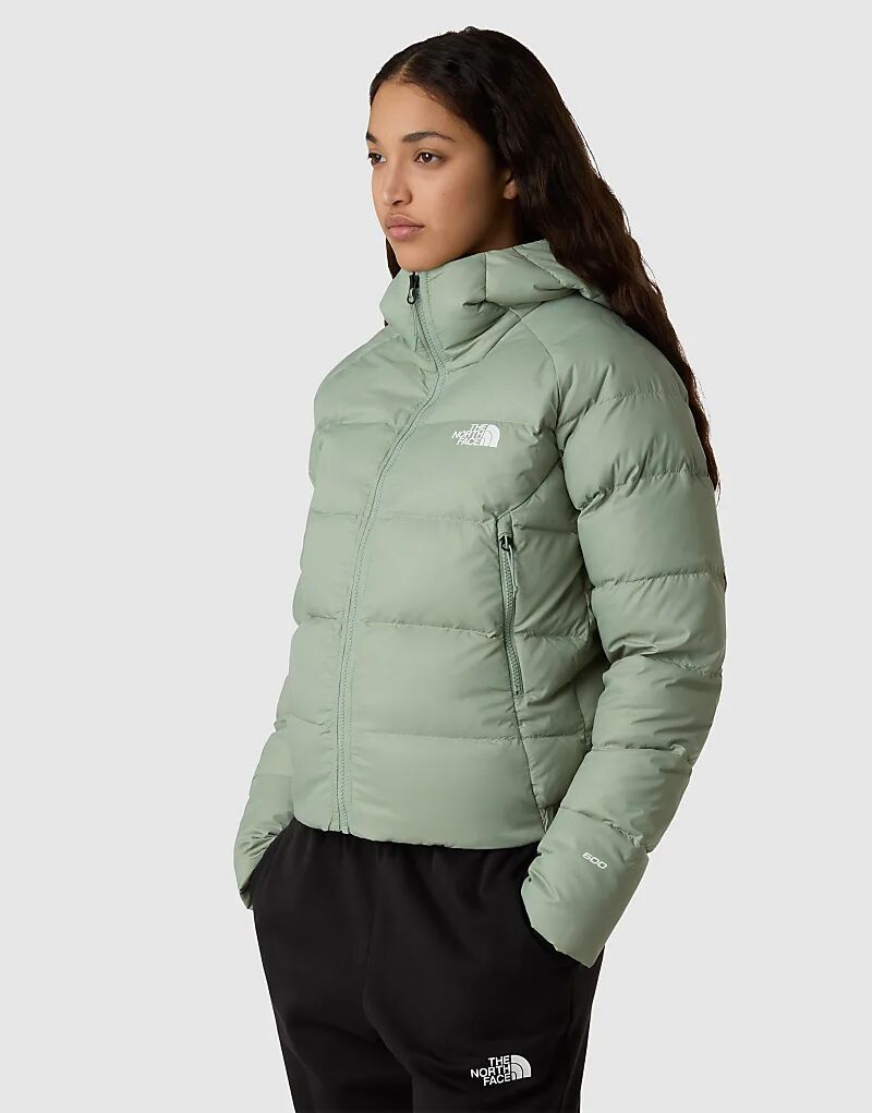 

Пуховая куртка с капюшоном North Face Hyalite цвета сланца и мха
