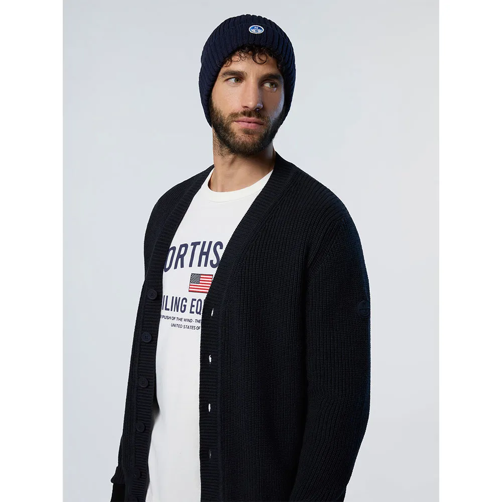 

Свитер North Sails 5Gg cardigan, черный