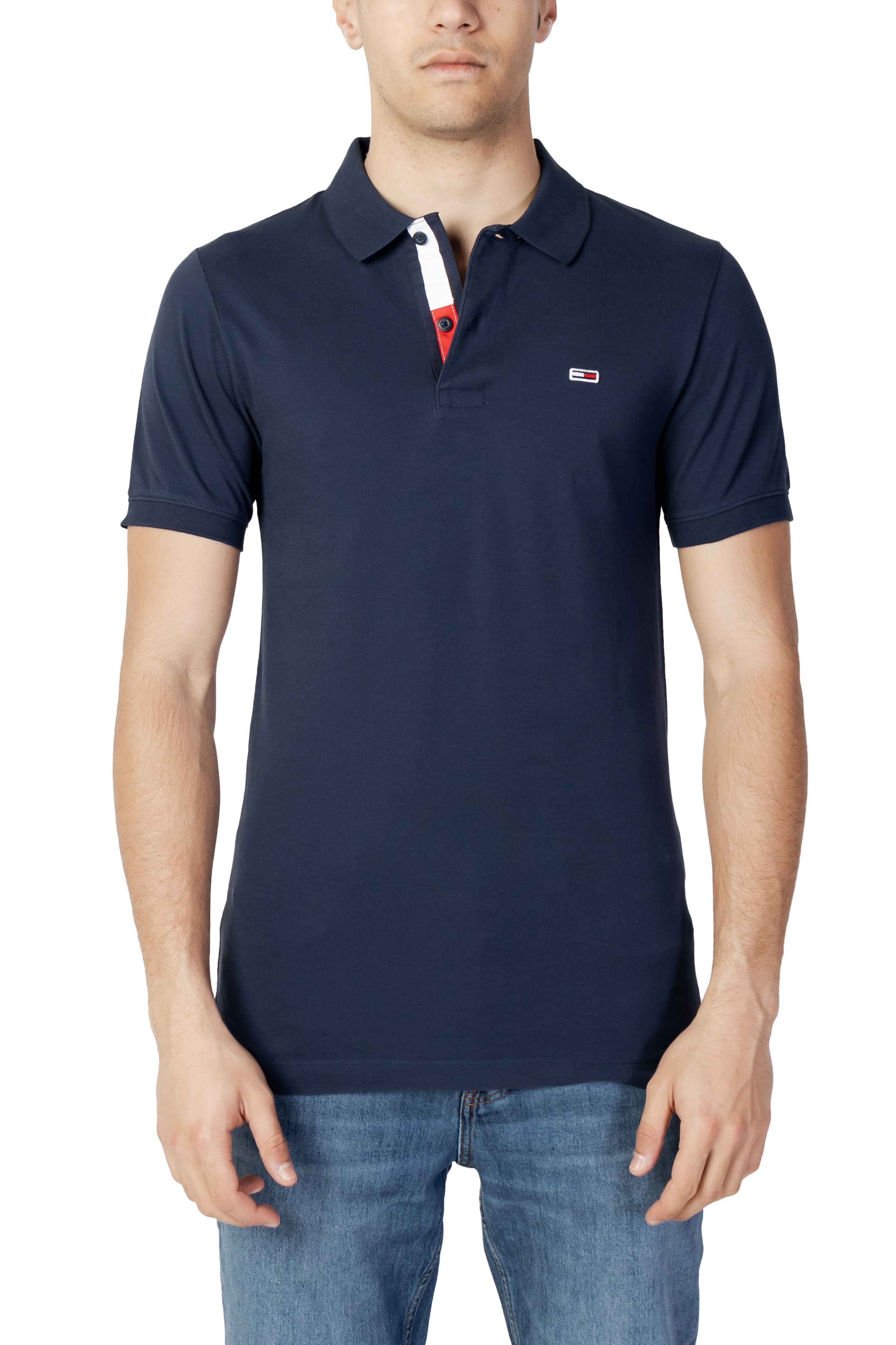 

Поло Tommy Jeans, синий