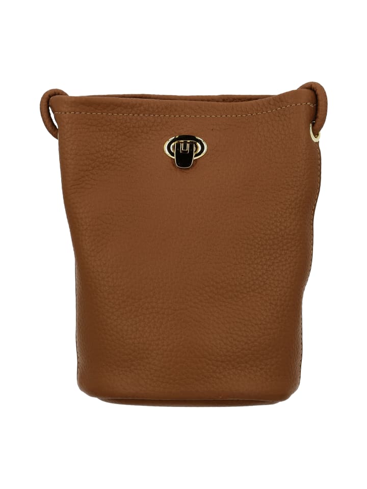 

Usha Женская сумка-ведро верблюжьего цвета