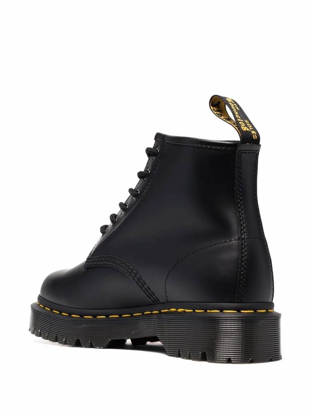 Мужские ботинки Dr. Martens 101 Bex из гладкой кожи, черный — фото 3