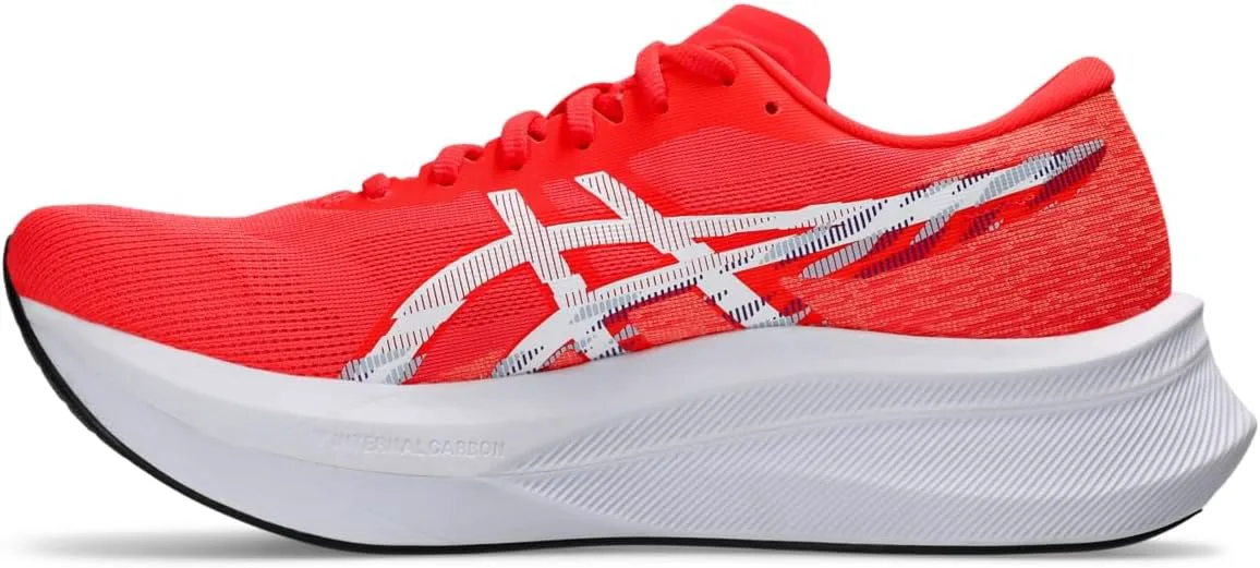Беговые кроссовки Asics для мужчин Magic Speed 4, красно-белый — фото 4