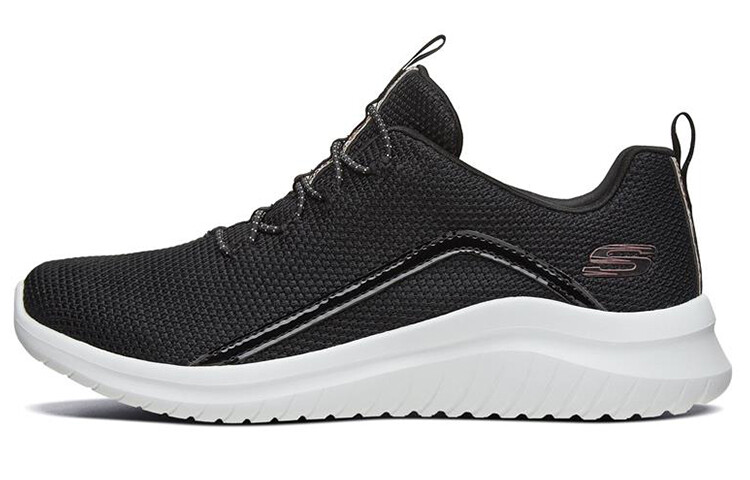

Кроссовки Ultra Flex 2.0 Lifestyle женские с низким верхом черного/розового золота Skechers