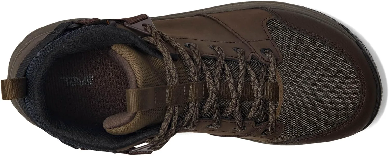Женские водонепроницаемые походные ботинки Teva Grandview с технологией Gore-Tex, коричневый/темно-оливковый — фото 2