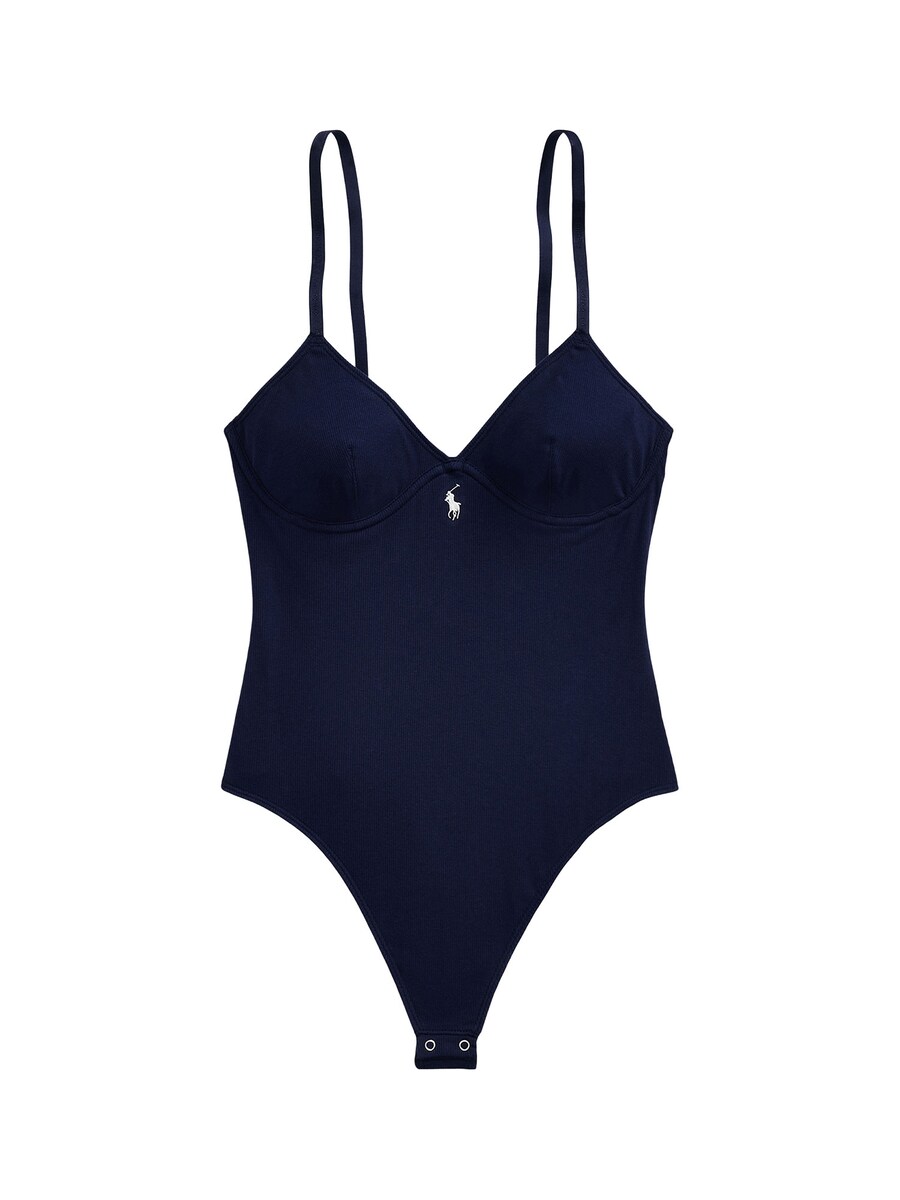 

Боди Polo Ralph Lauren Modern Rib, темно-синий