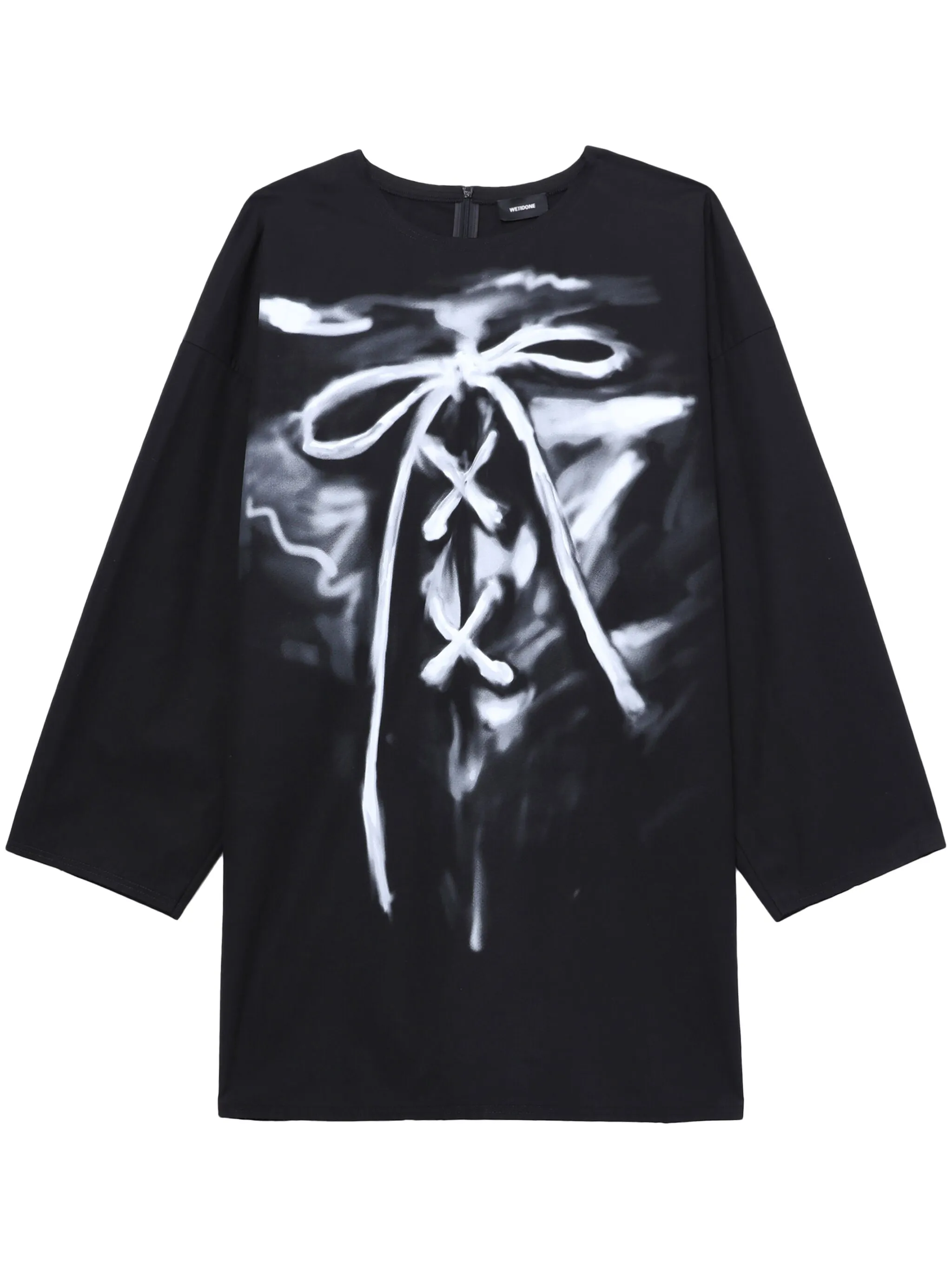 

Футболка с принтом We11Done, черный