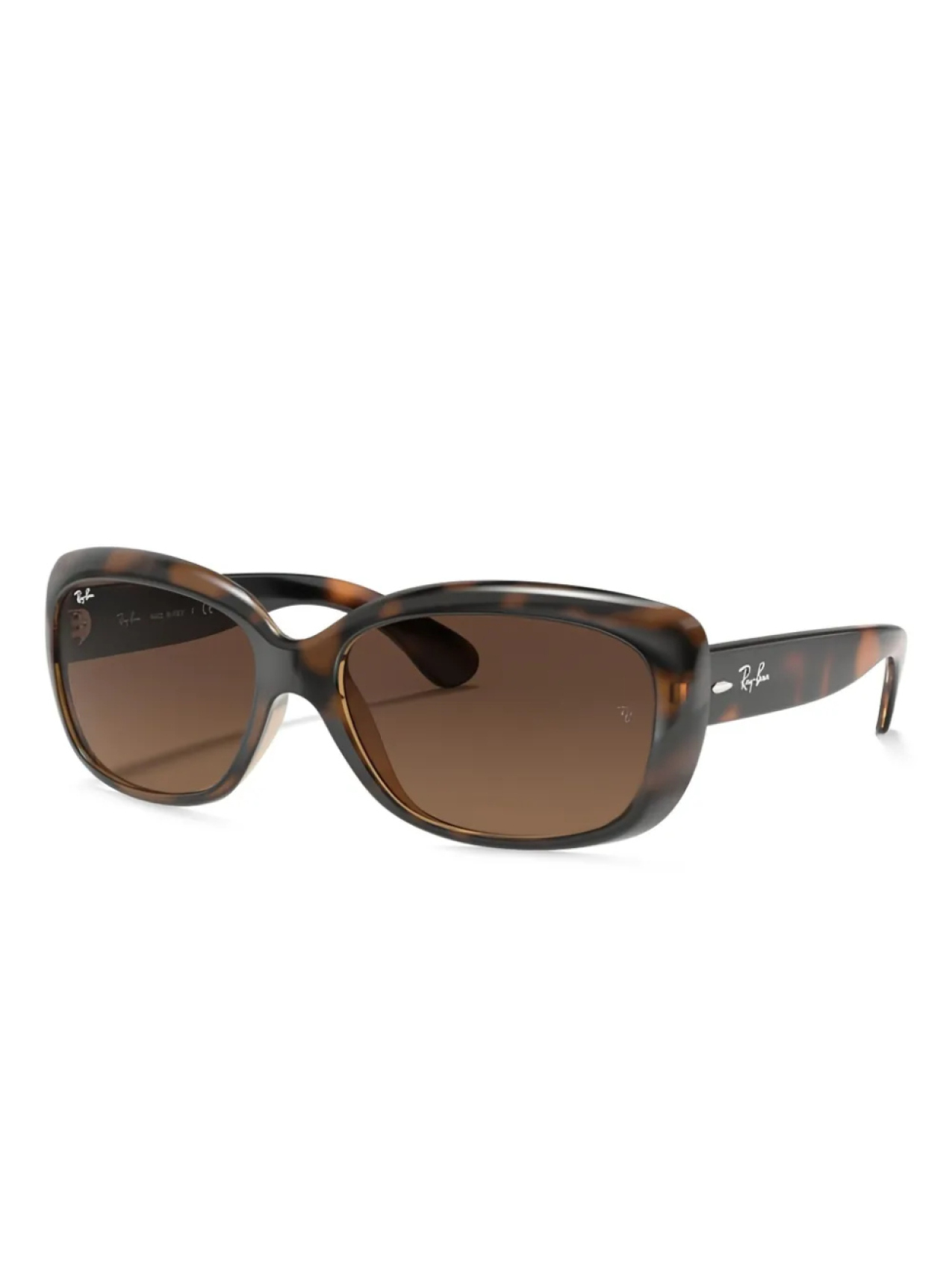 

Солнцезащитные очки с логотипом Ray-Ban, коричневый