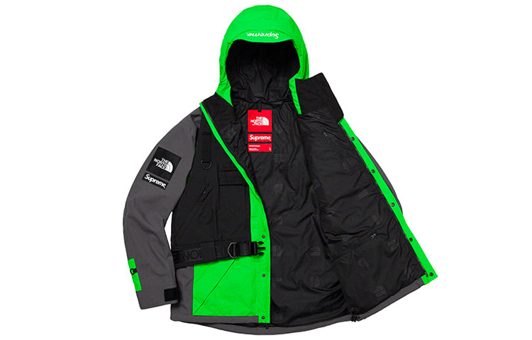 Куртка Supreme x The North Face SS20 Week 3 vest Interchange Jacket Unisex Green SUP-SS20-413, зеленый — фото 4
