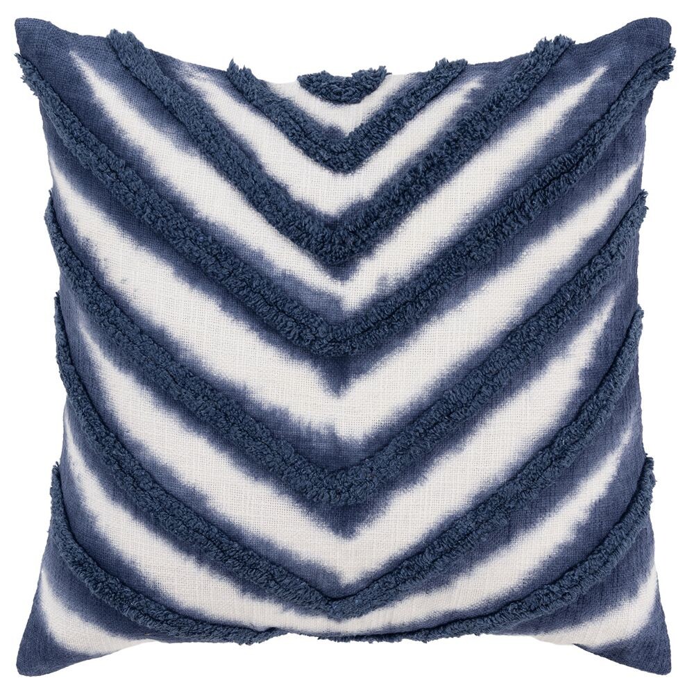 

Декоративная подушка Rizzy Home Jasper, цвет Ivory Blue