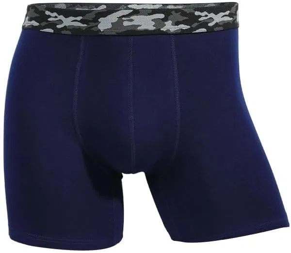 Боксеры сетчатые Plus Size, Dark Blue
