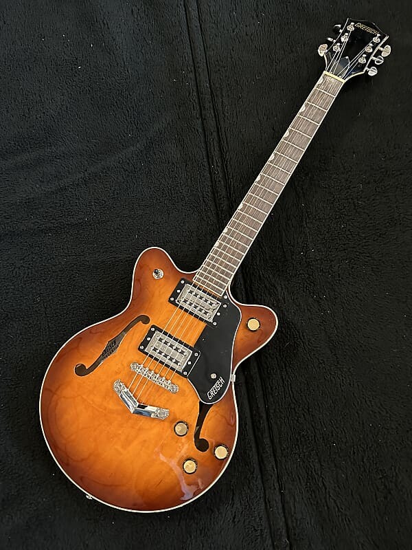 

Электрогитара Gretsch G2655 Streamliner Center Block Jr. Double-Cut with V-Stoptail 2023 Abbey Ale #IS230303463 5lbs. 12.4 oz.