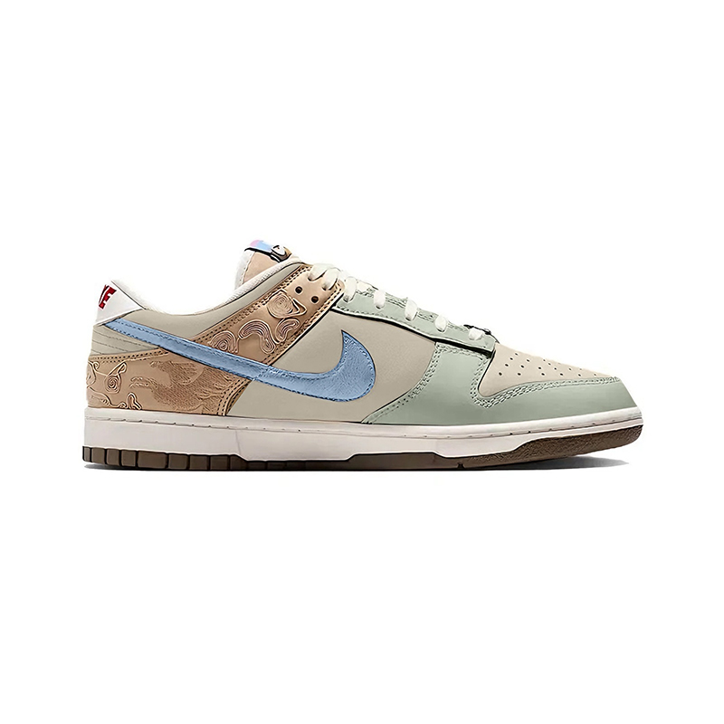 Dunk Celadon Glaze Cloud Pattern, Premium Feel CNY Horse Year Limited, свежий, дизайн эстетичный, устойчивый к истиранию Nike, celadon glaze cloud pattern — фото 3