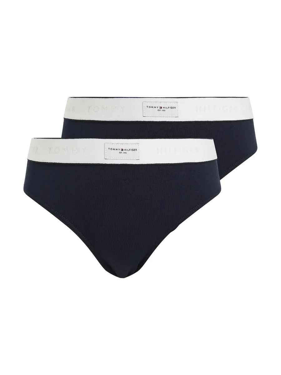 

Трусики бикини Tommy Hilfiger Underwear "2P BIKINI" (2 шт. в упаковке, 2 шт. в упаковке), дети до 16 лет, цвет Desert Sky Two Pack