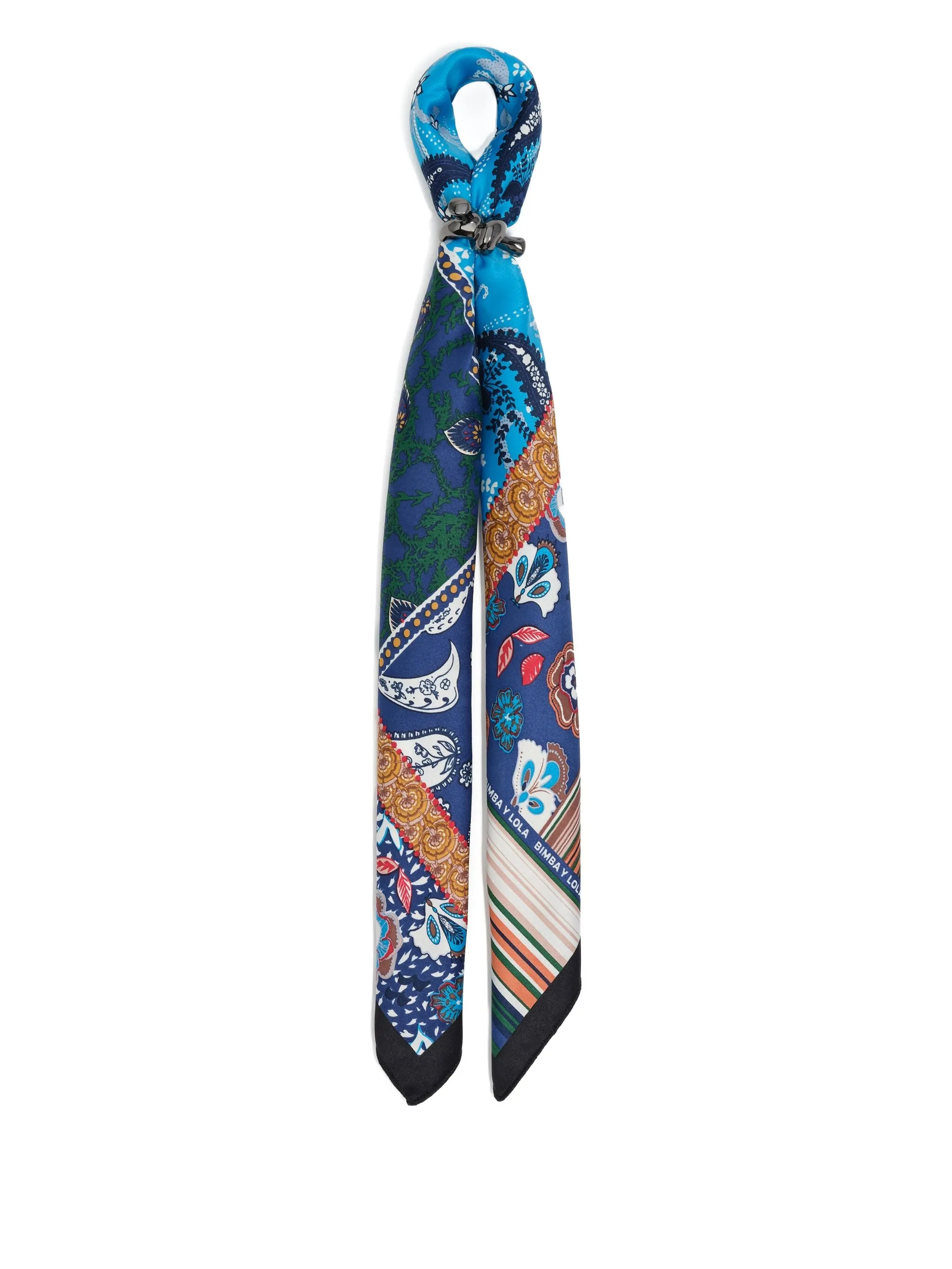 

Декоративный платок с цветочным узором Bimba Y Lola, синий