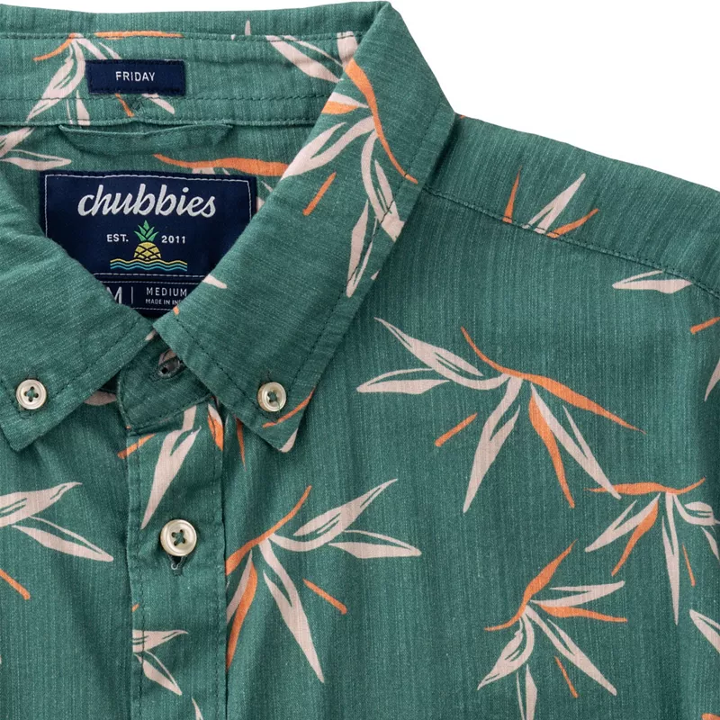 

Мужская рубашка chubbies Friday, темно-зеленый