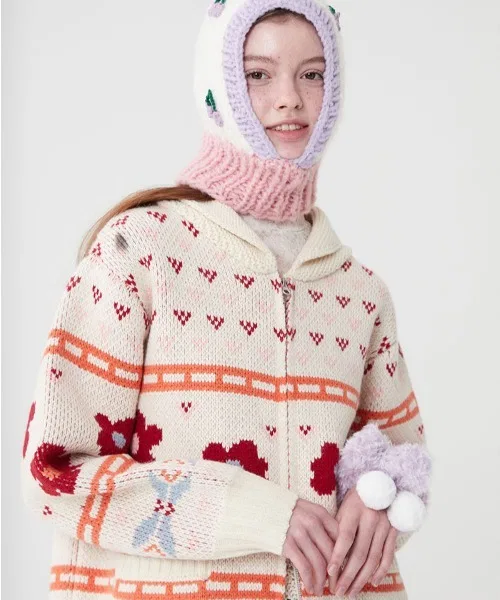 Шелковый шнурок для волос KIRSH Knit Foam Foam Cherry Scrunchie, черный — фото 2