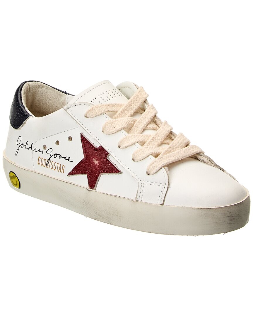 

Классические кожаные кроссовки Golden Goose Superstar, белый