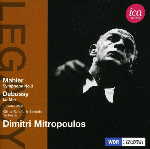 

CD диск Mahler / Debussy / Mitropoulos / Krso / West: Symphony 3 / la Mer