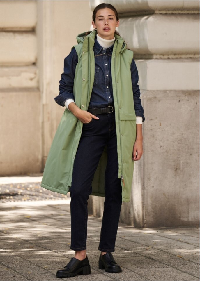 Джинсы-бестселлеры стрейч mom John Baner Jeanswear, синий — фото 2