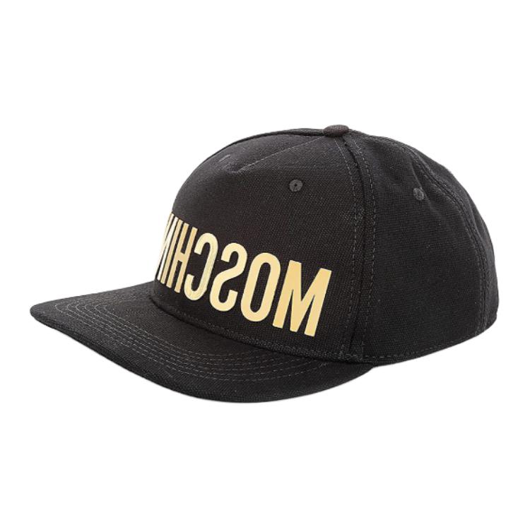 

MOSCHINO Бейсболка женская из 100% хлопка, черная