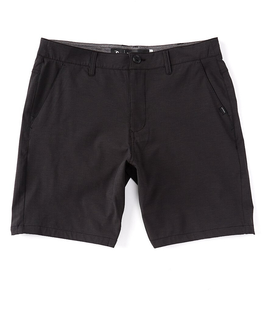 

Rip Curl Mid-Rise Phase Nine Solid 19 Шорты Boardwalk с внешним швом, черный