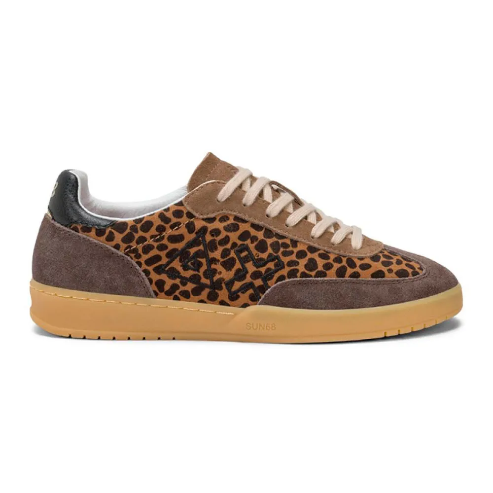 Кроссовки Sun68 California Suede, коричневый