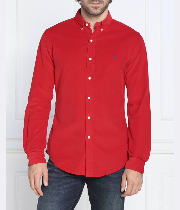

Рубашка Slim fit Polo Ralph Lauren, красный