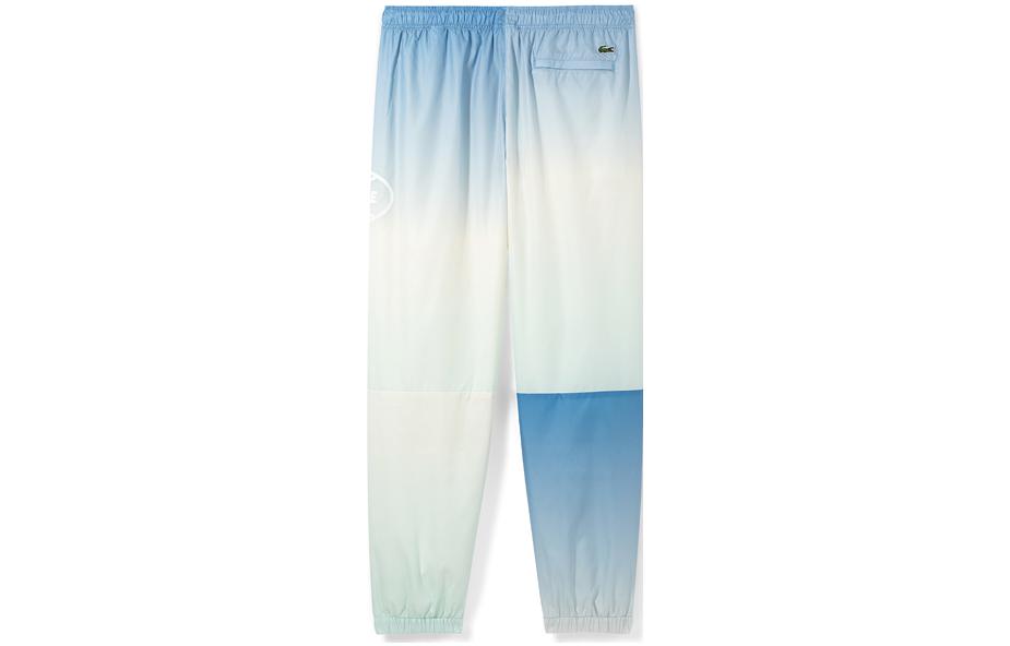 LACOSTE Брюки спортивные SS22 Jogger мужские синие белые — фото 4