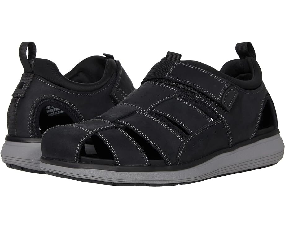 

Сандалии Florsheim Venture Fisherman Sandal, цвет Black Crazy Horse