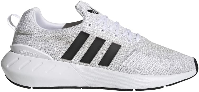 Мужские кроссовки adidas Originals Swift Run 22, белый/черный/серый — фото 2