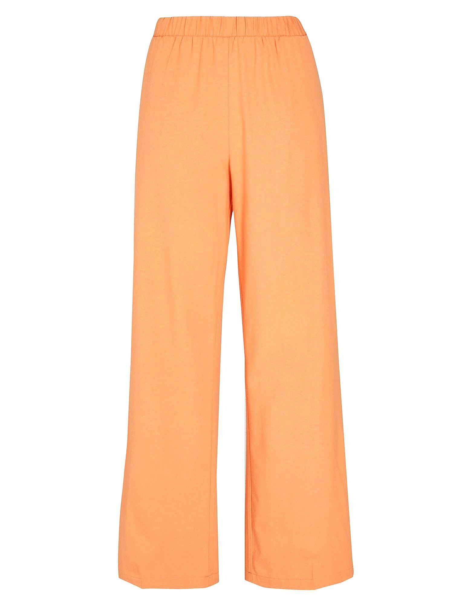 

Брюки Cotton-Silk Pull On Pants 8 By Yoox, абрикосовый