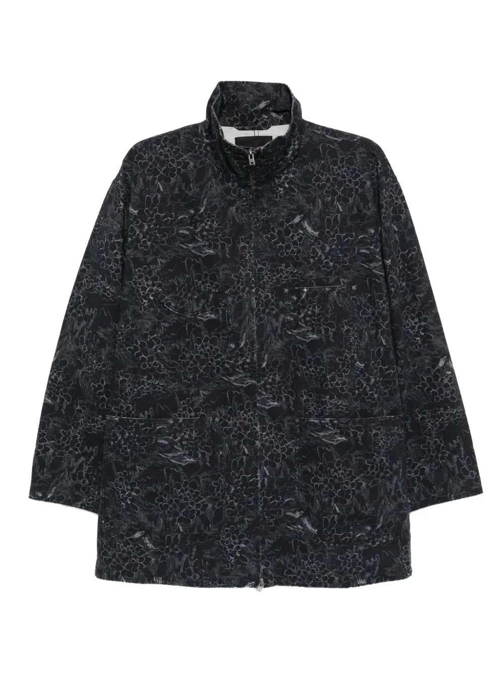 

Куртка на пуговицах JNBY, черный