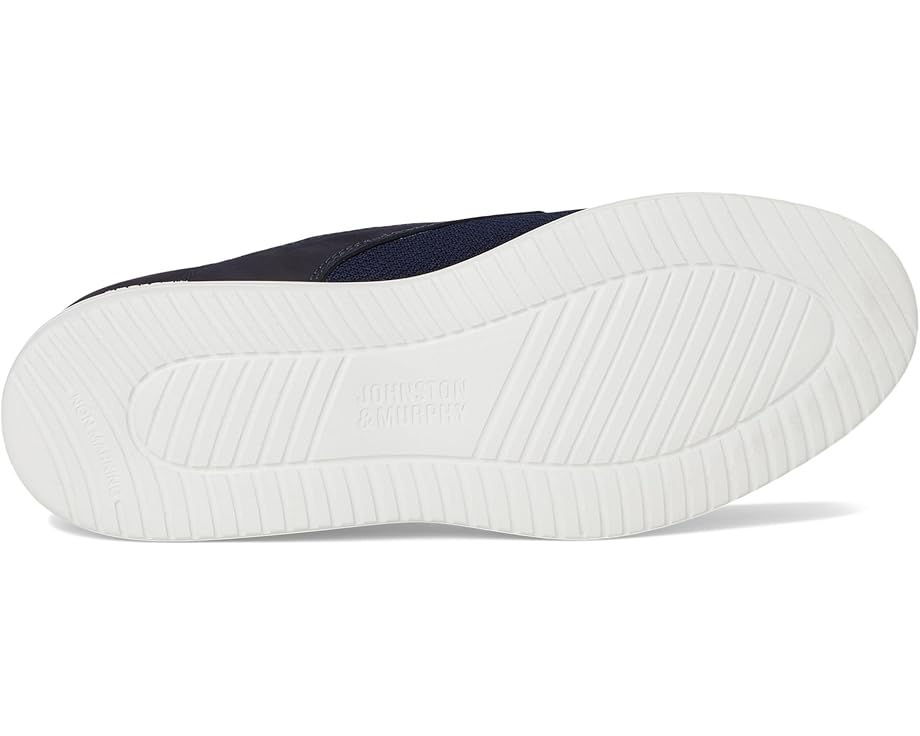 Детские оксфорды Johnston & Murphy Upton Knit Plain Toe (Little Kid/Big Kid) Johnston & Murphy Kids, Navy Knit — фото 3