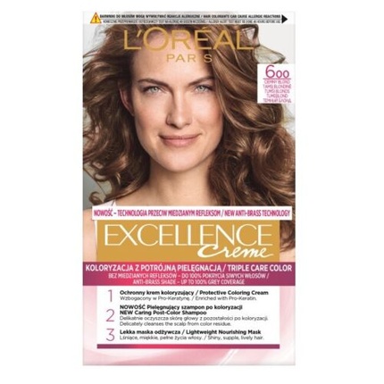 

L'Oreal Paris Excellence Creme Краска для волос 600 Темно-русый Assorted