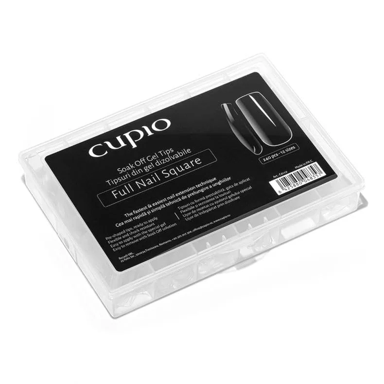 Набор растворимых типсов для ногтей, 240 шт. ‎Cupio