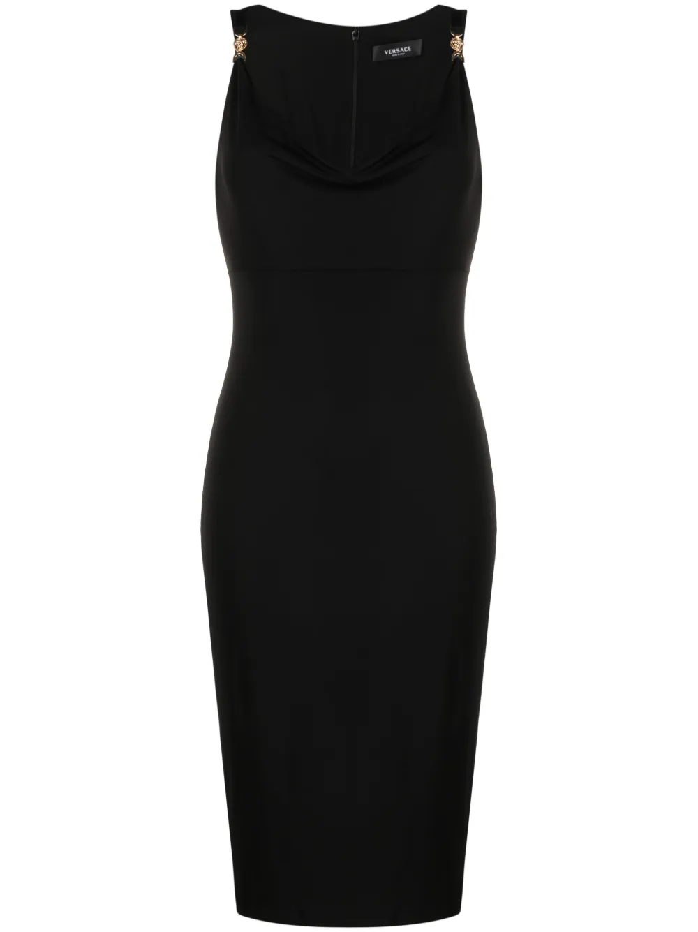 

Платье миди Medusa '95 VERSACE, черный
