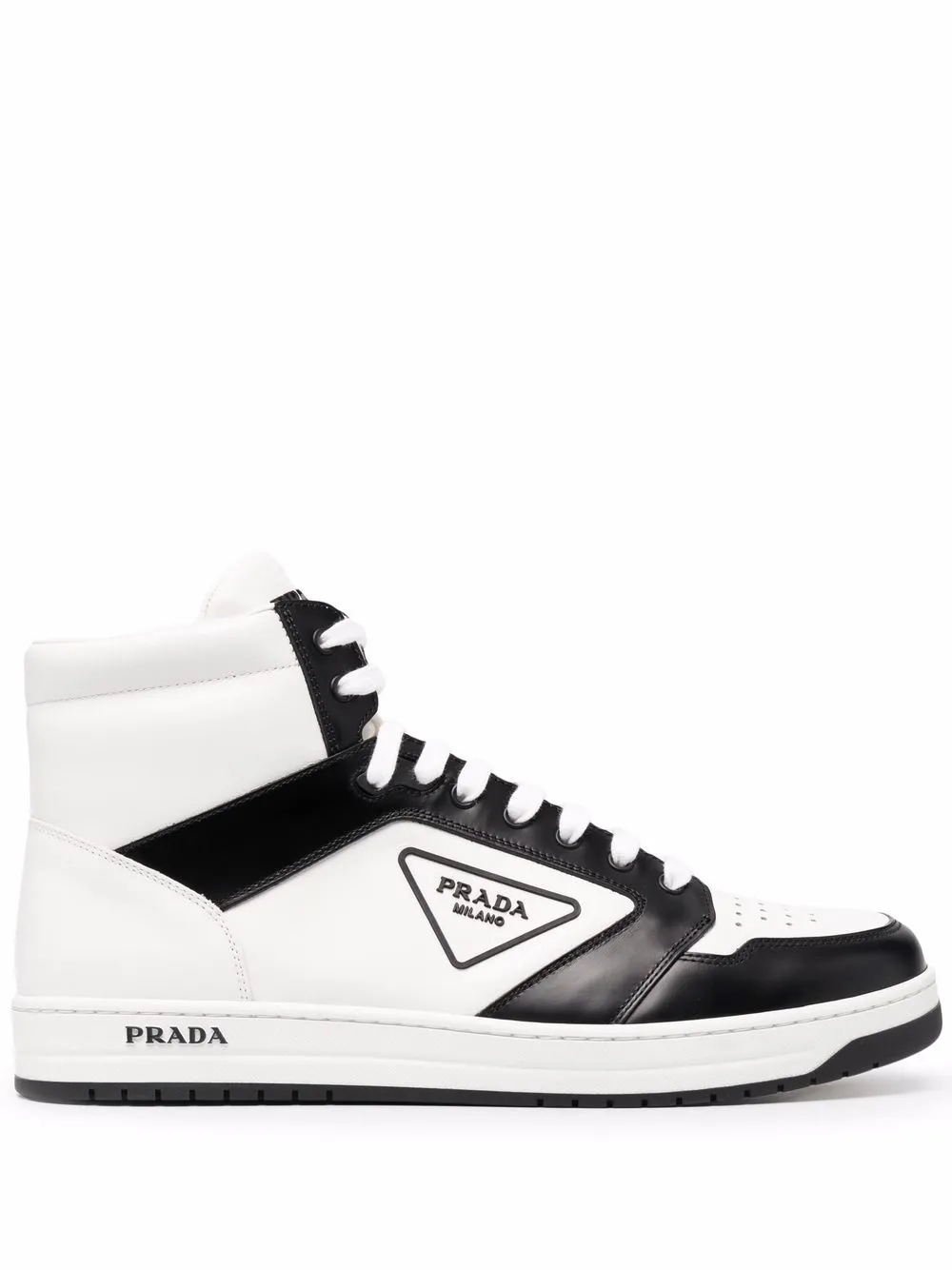 Кроссовки с логотипом Prada, белый