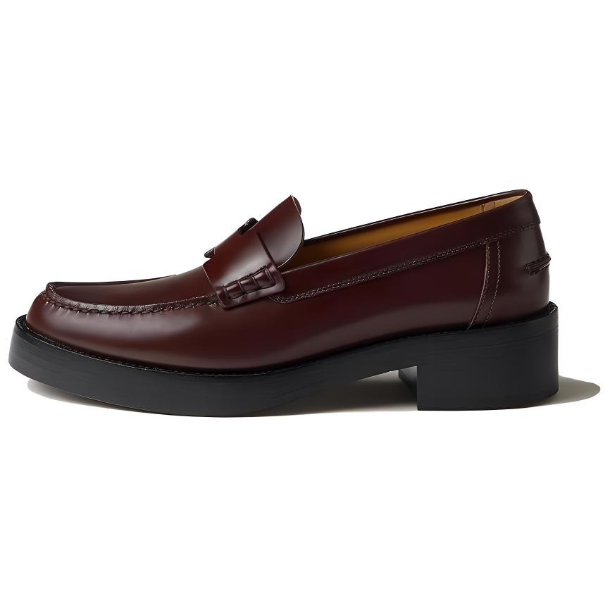 HERMES Женские красные туфли Hour
